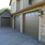 Beautiful stone driveway with complementary accents