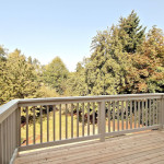 Perch on your deck and view your new kingdom.